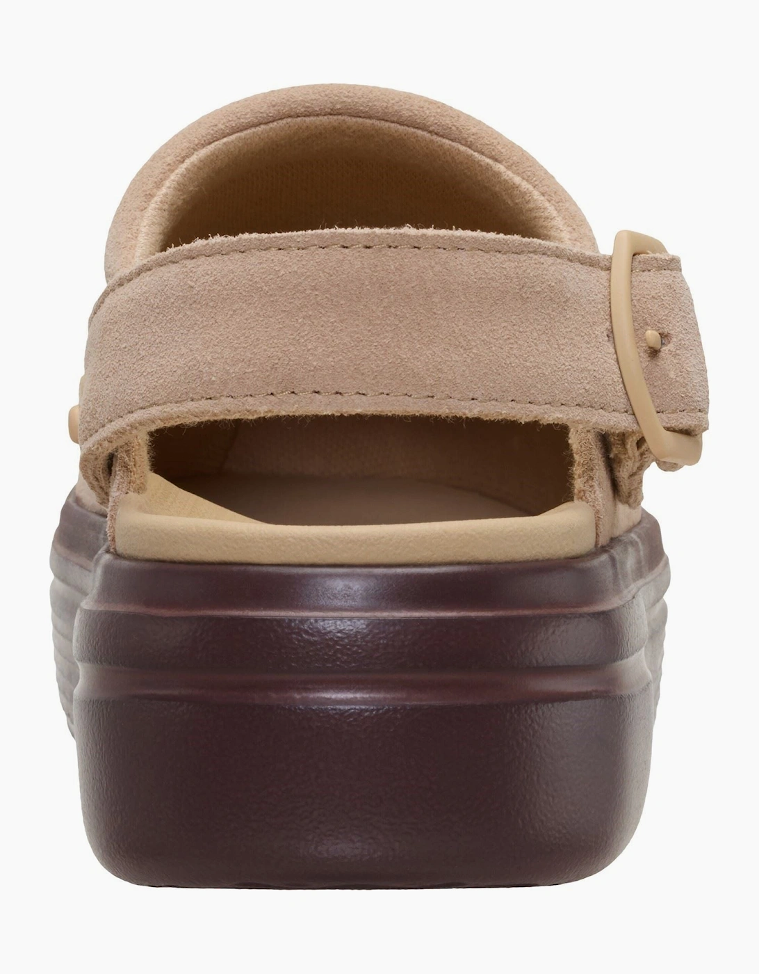 HEYDUDE Austin Lift Suede Women's Sesame/Multi Clogs