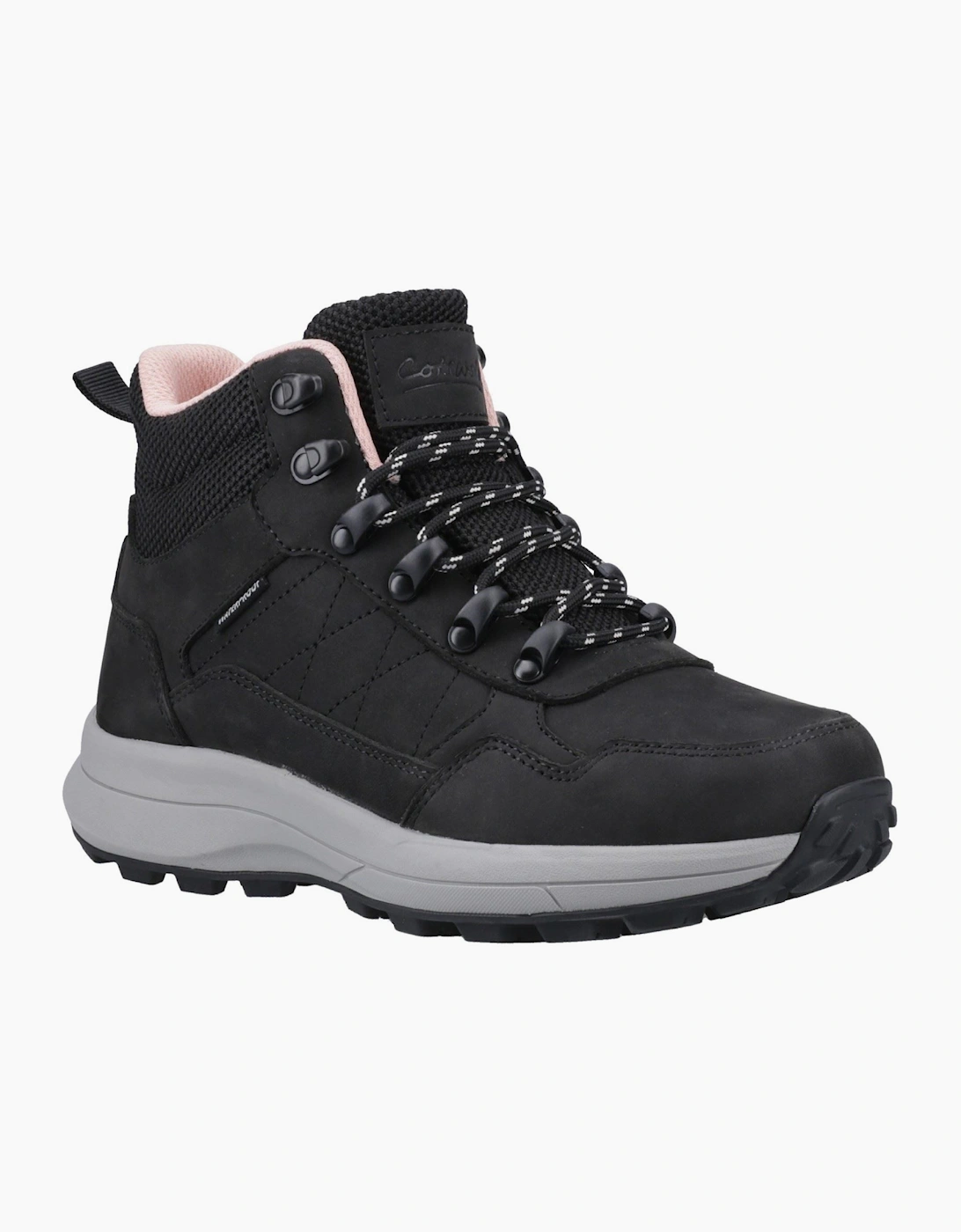 Cotswold Oddington Nubuck Women's Black Hiking Boots