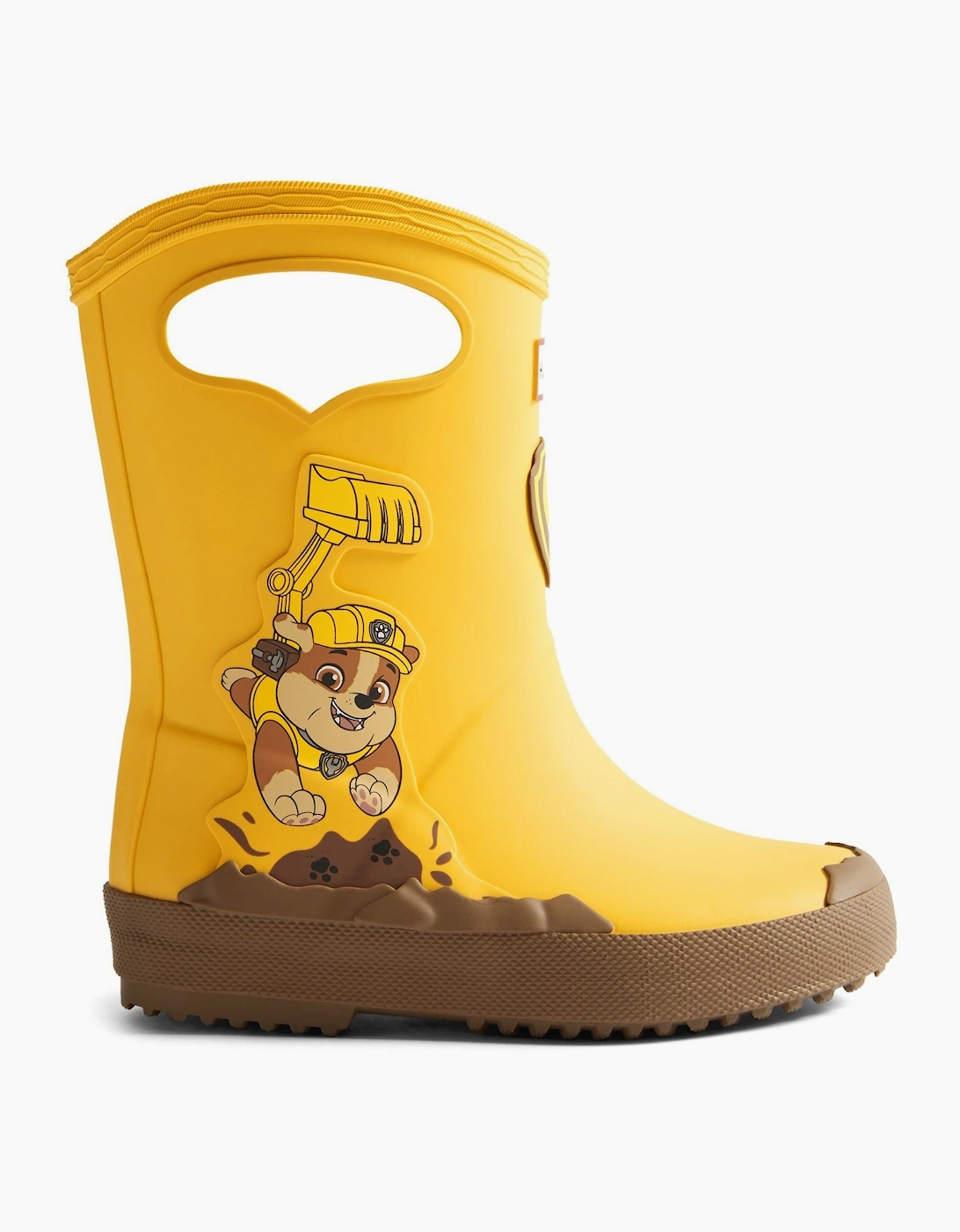 Hunter Paw Patrol Rubber Kids Yellow Wellington Boots
