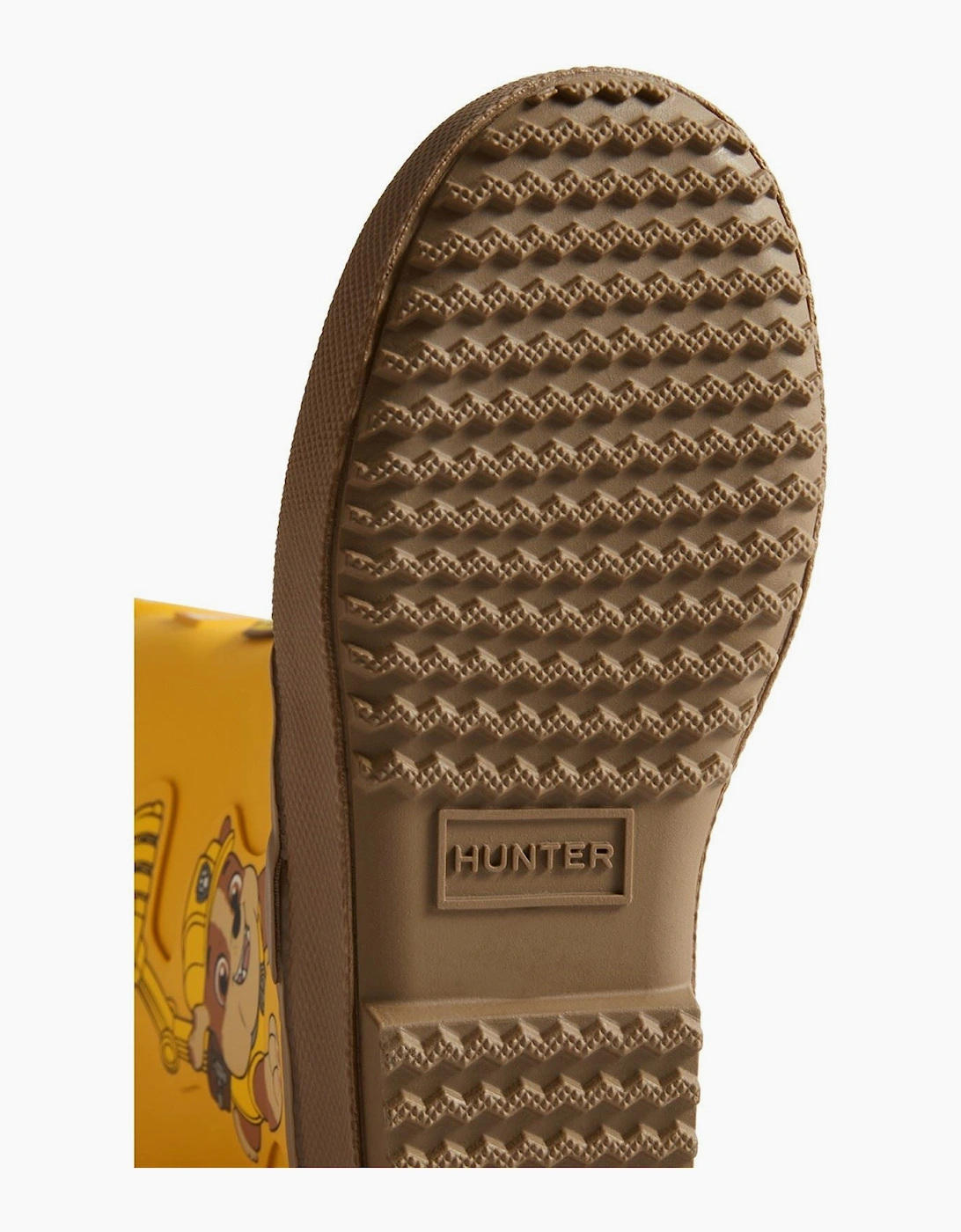 Hunter Paw Patrol Rubber Kids Yellow Wellington Boots