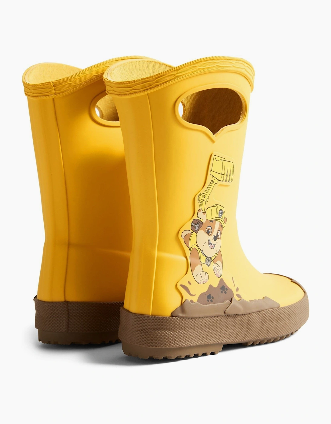 Hunter Paw Patrol Rubber Kids Yellow Wellington Boots
