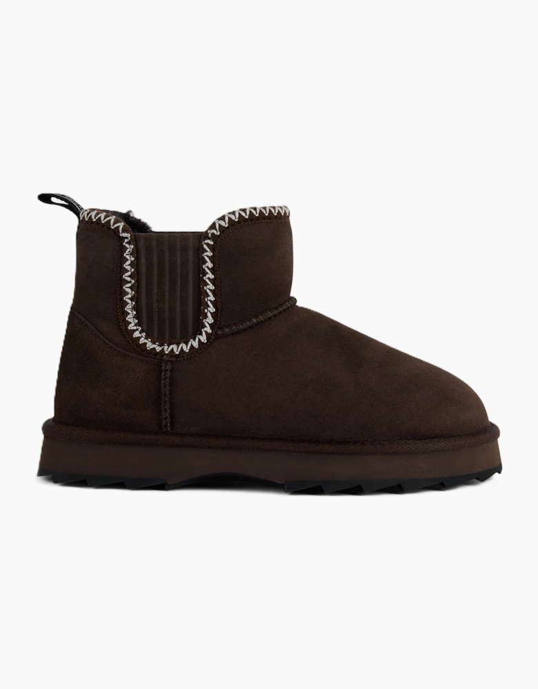 Emu Australia Higgie Suede Women's Chocolate Boots