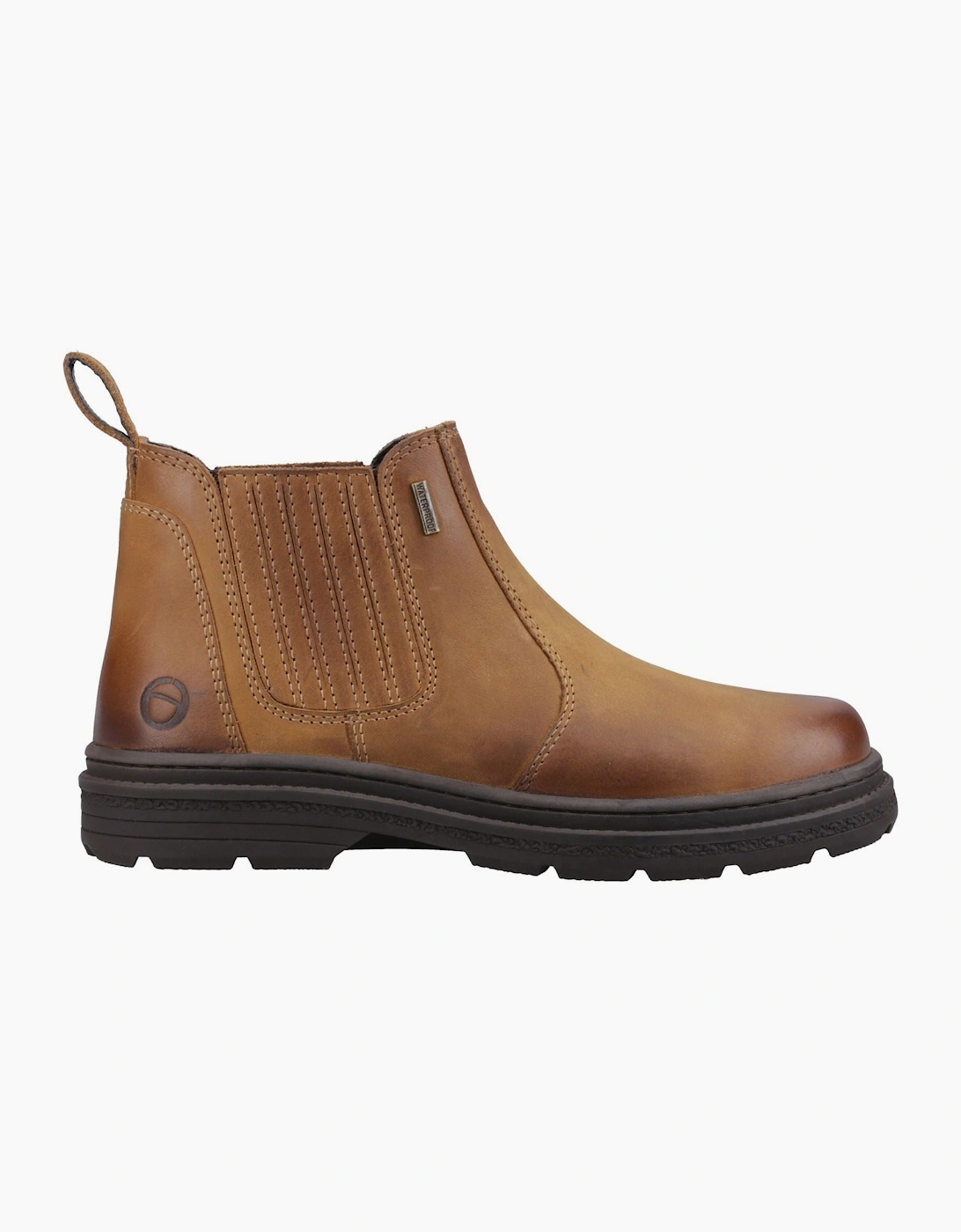Cotswold Bisley Leather Men's Tan Ankle Boots