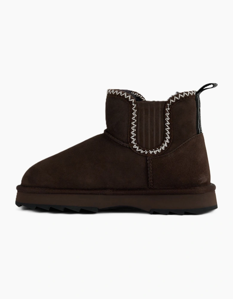 Emu Australia Higgie Suede Women's Chocolate Boots