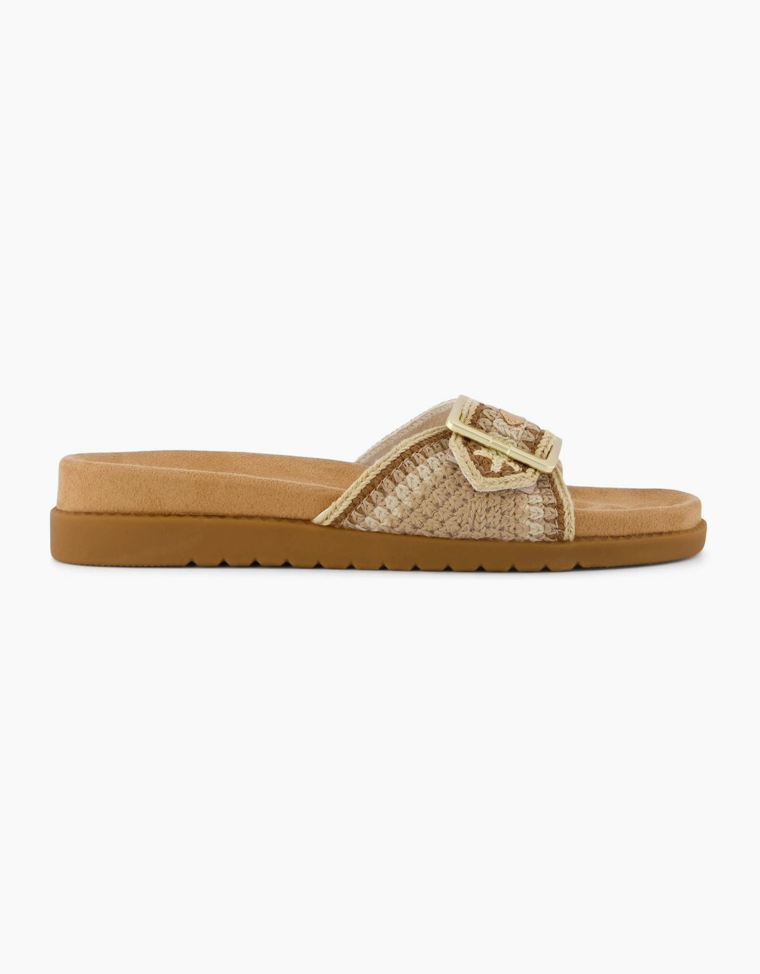 TOMS Marin Slide Textile Women's Almond Multi Sandals