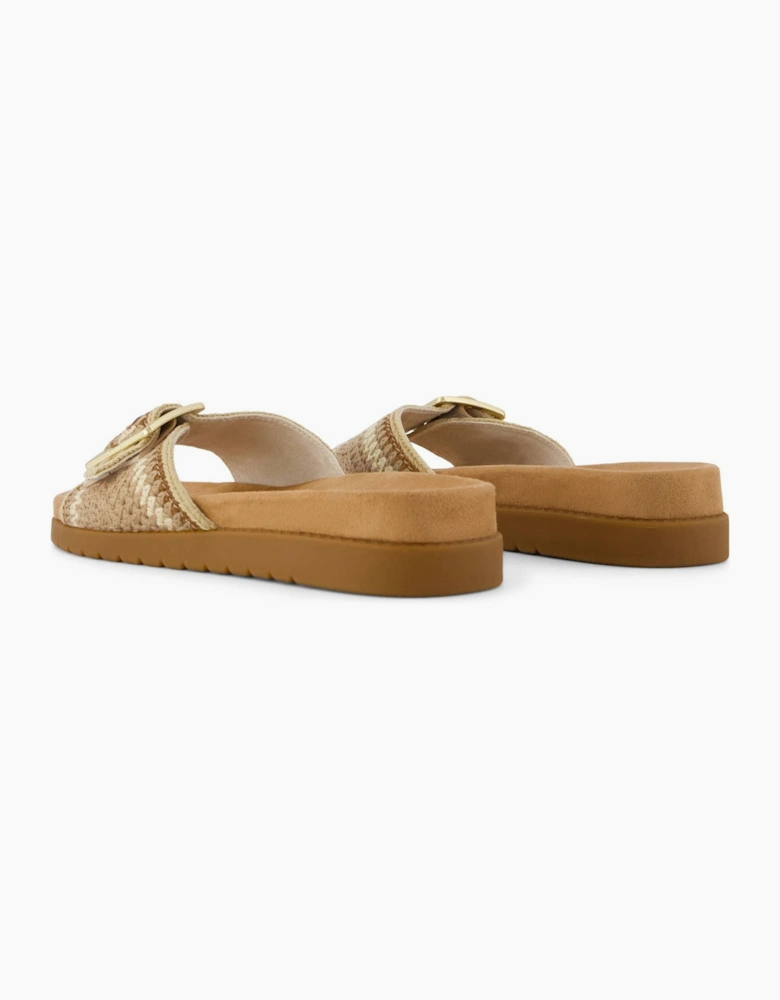 TOMS Marin Slide Textile Women's Almond Multi Sandals