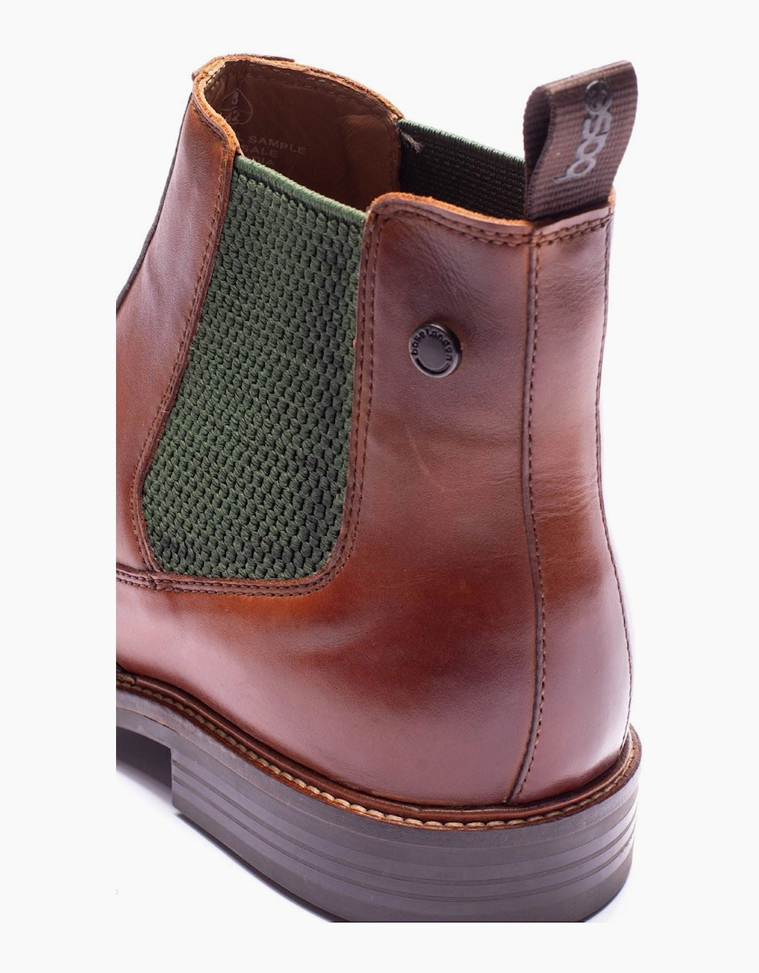 Base London Kensington Leather Men's Washed Tan Boots