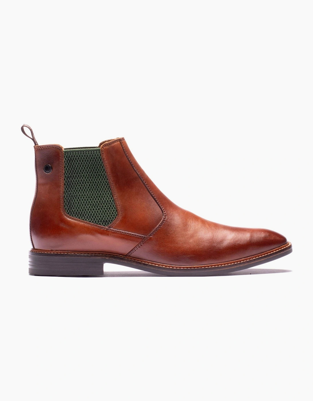 Base London Kensington Leather Men's Washed Tan Boots