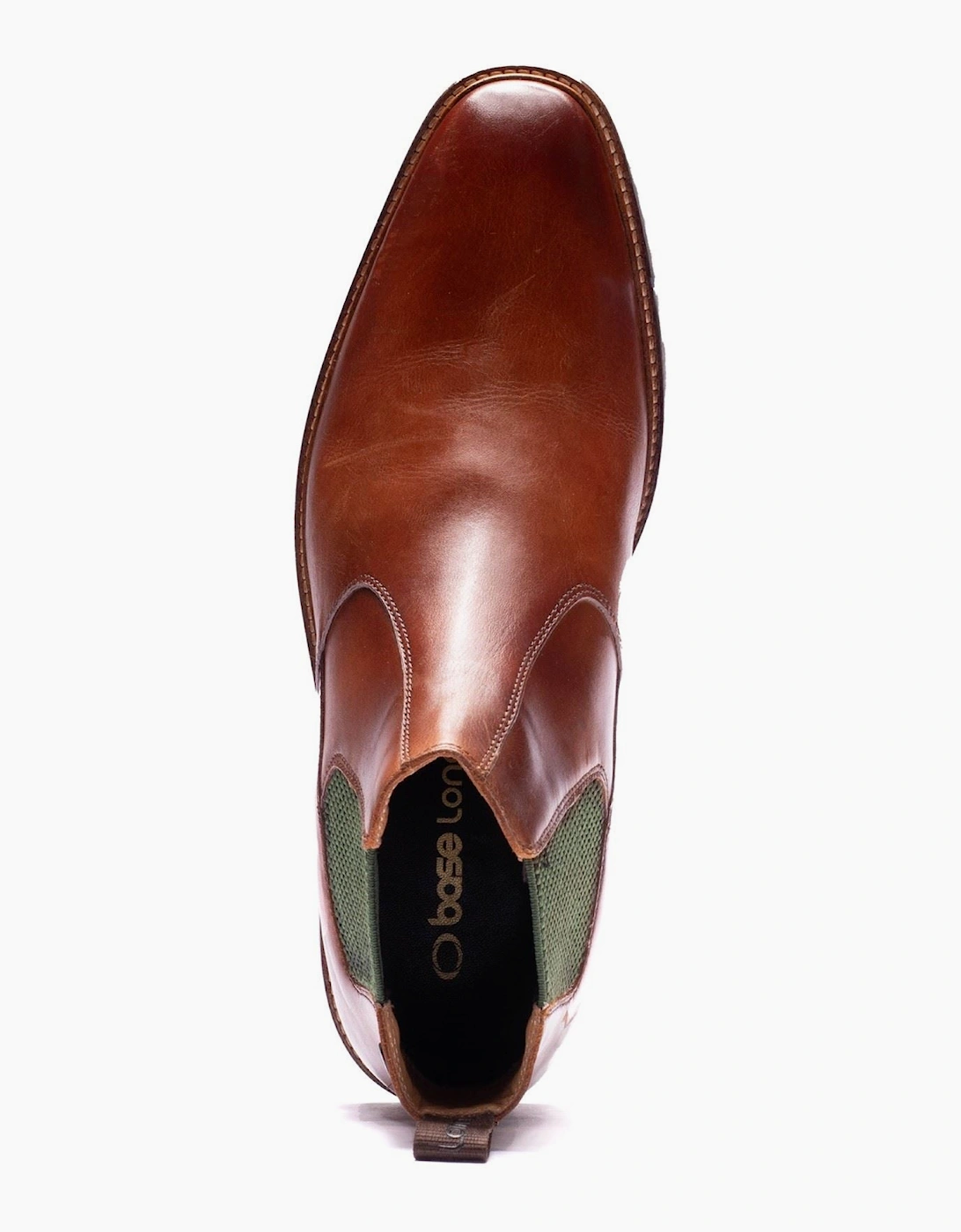 Base London Kensington Leather Men's Washed Tan Boots