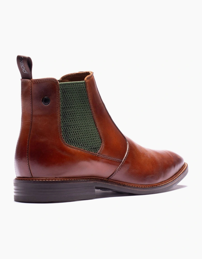 Base London Kensington Leather Men's Washed Tan Boots