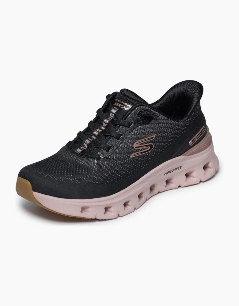 Skechers Arch Fit Glide-Step Pro Golden Pace Women's Black/Rose Gold Trainers