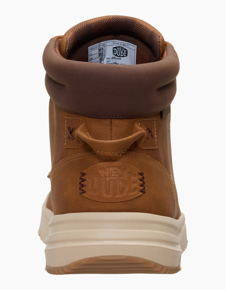 HEYDUDE Bradley II Classic Polyurethane Men's Argan Oil/Multi Ankle Boots
