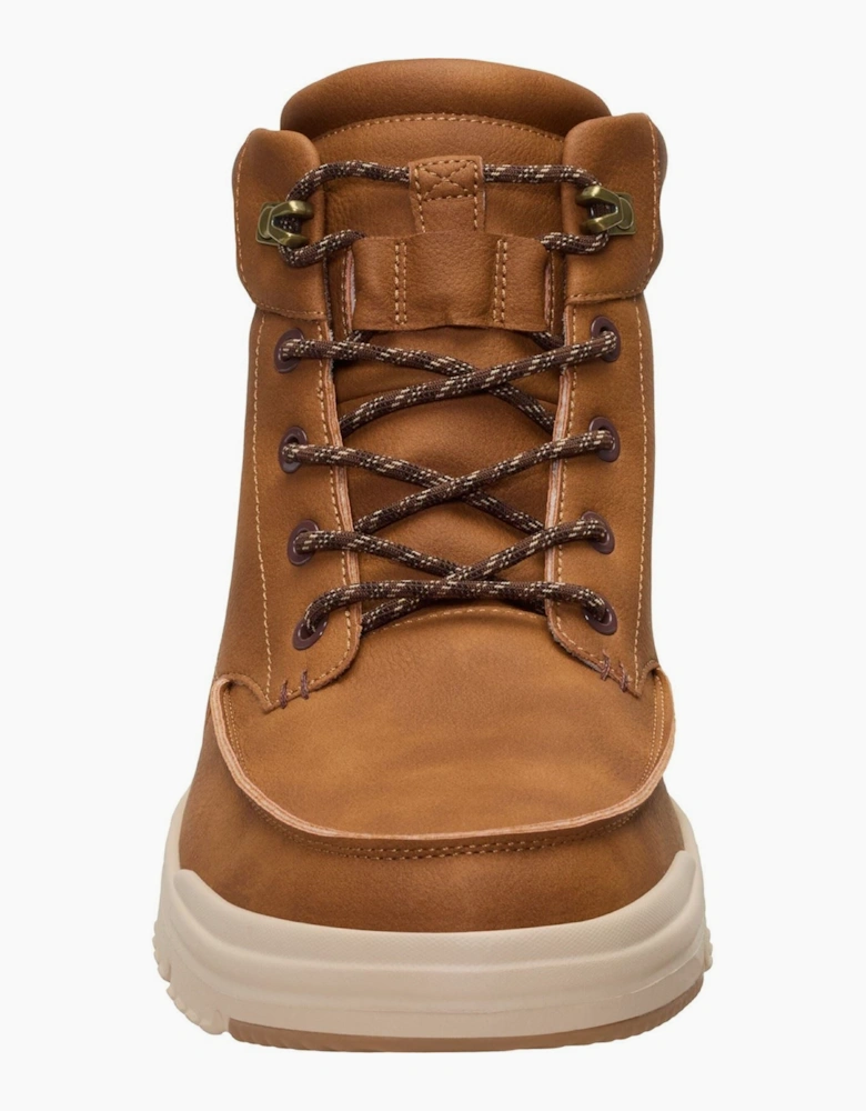 HEYDUDE Bradley II Classic Polyurethane Men's Argan Oil/Multi Ankle Boots
