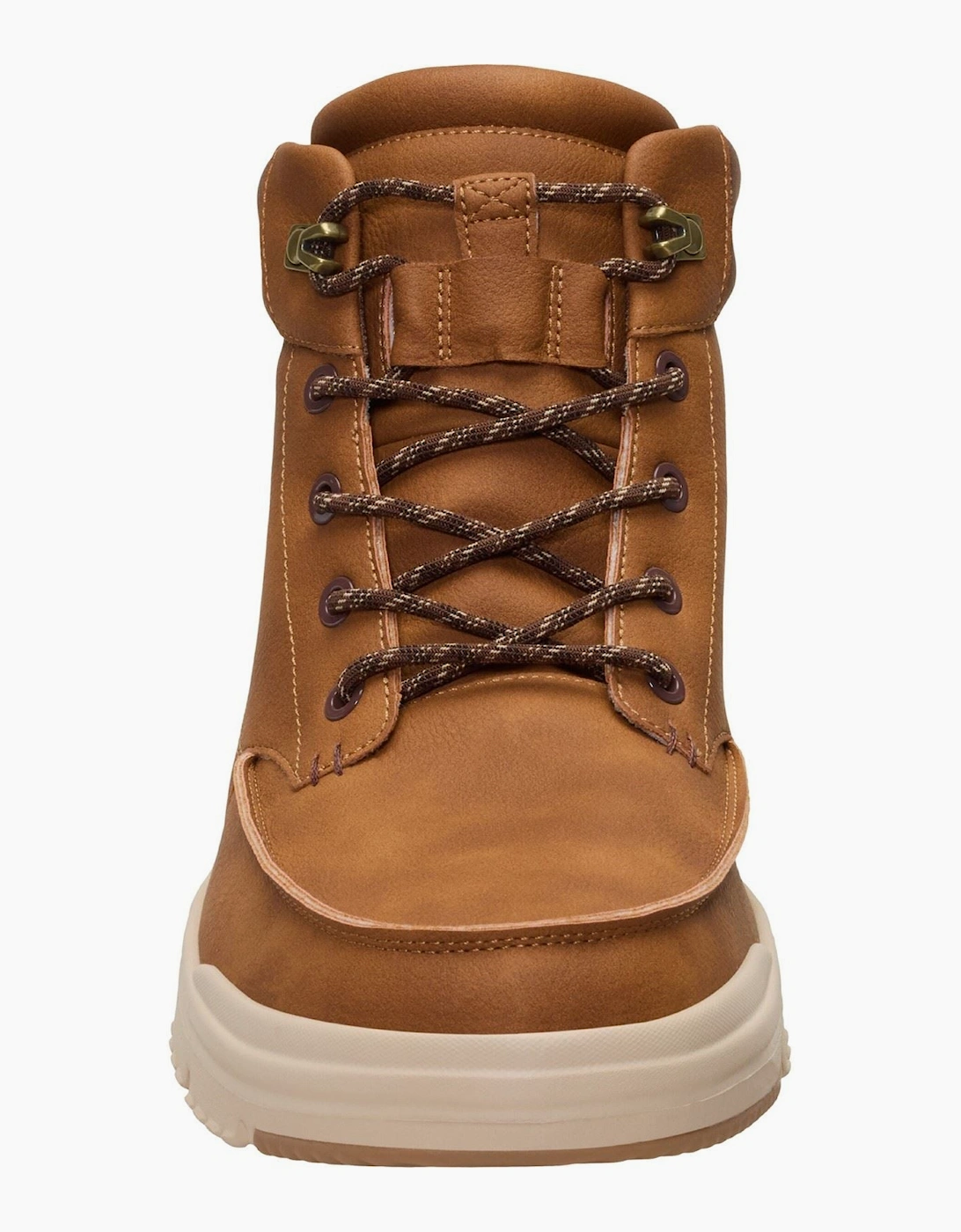 HEYDUDE Bradley II Classic Polyurethane Men's Argan Oil/Multi Ankle Boots