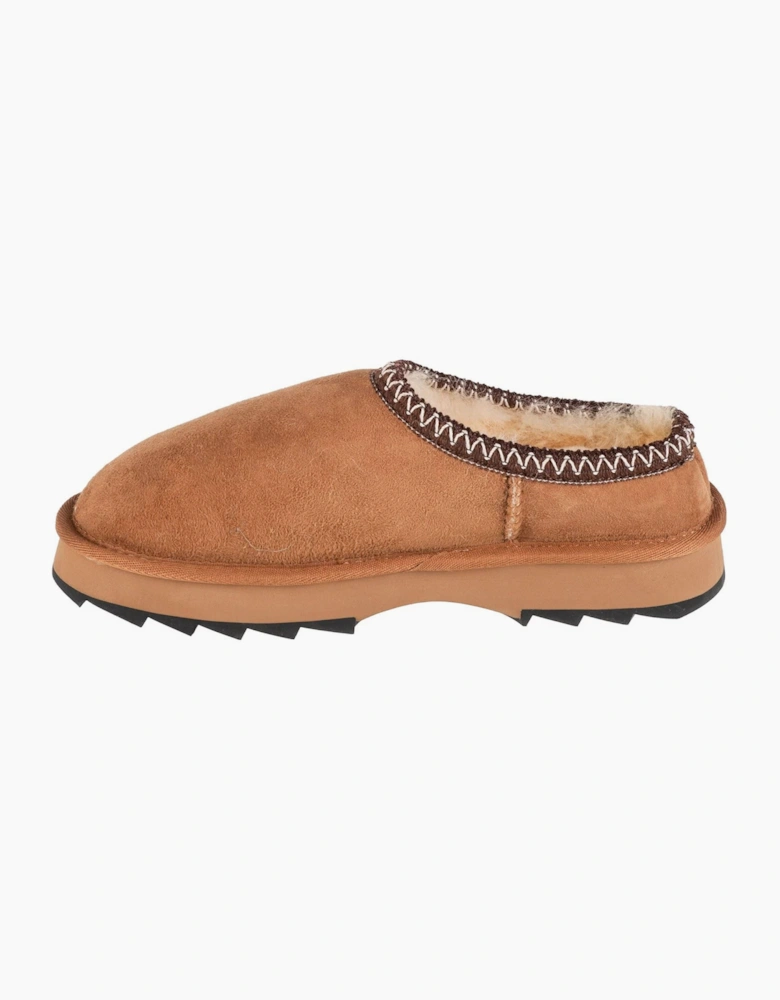 Emu Australia Sharky Scuff Suede Women's Chestnut Slippers