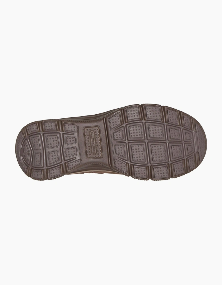 Skechers Easy Going Urban Zip Leather Women's Chocolate Boots