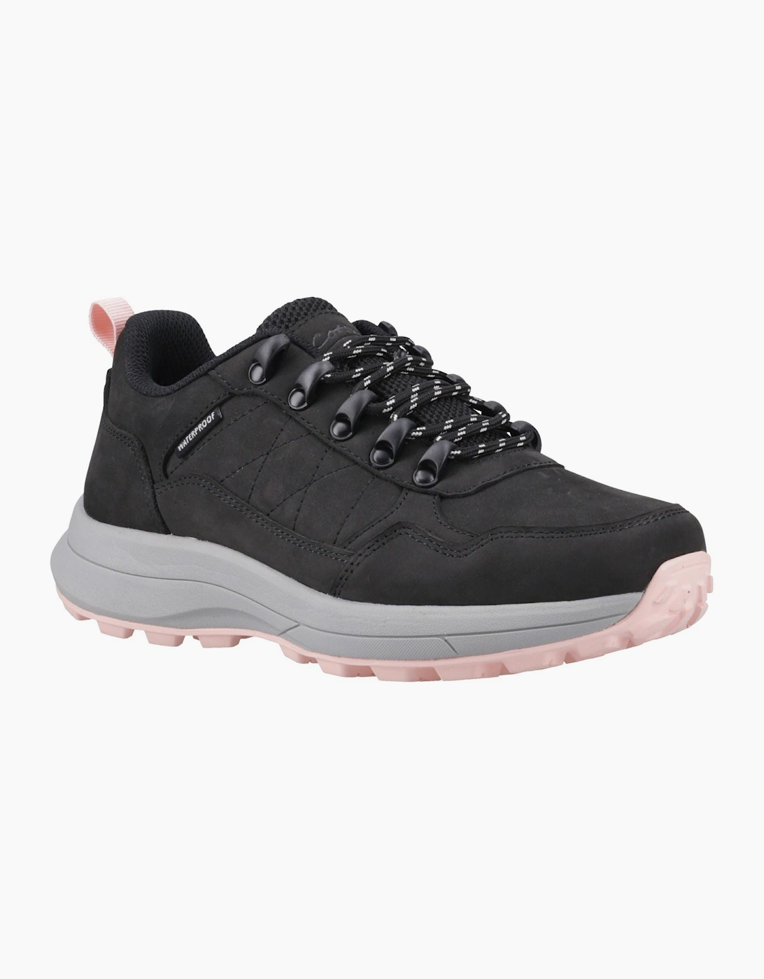 Cotswold Elmfield Nubuck Women's Black Hiking Shoes