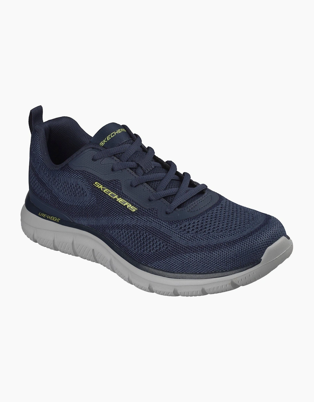 Skechers Track Pohlter Textile Men's Navy Trainers