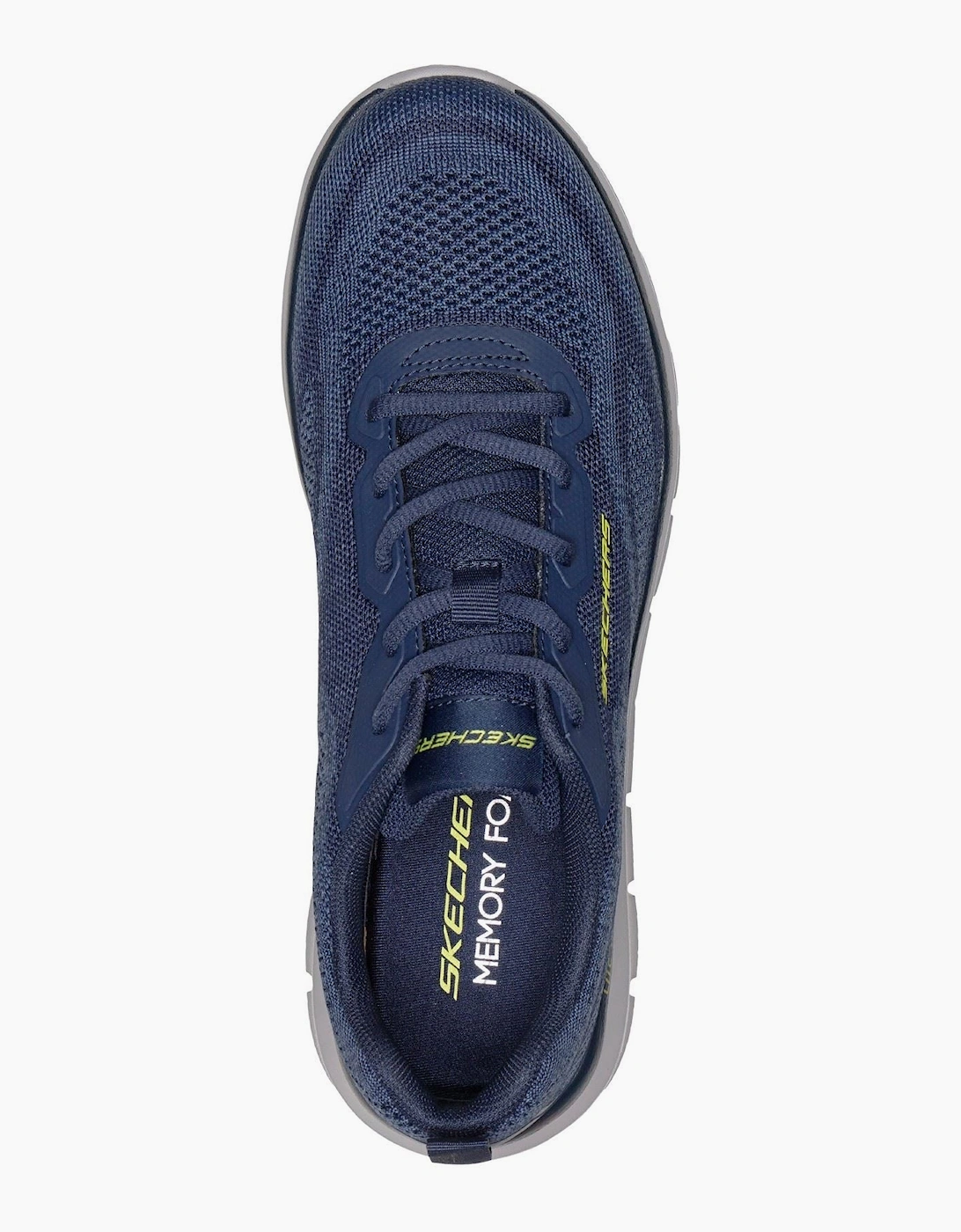 Skechers Track Pohlter Textile Men's Navy Trainers