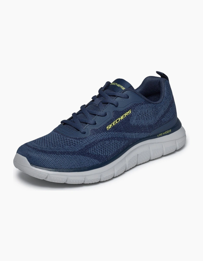 Skechers Track Pohlter Textile Men's Navy Trainers
