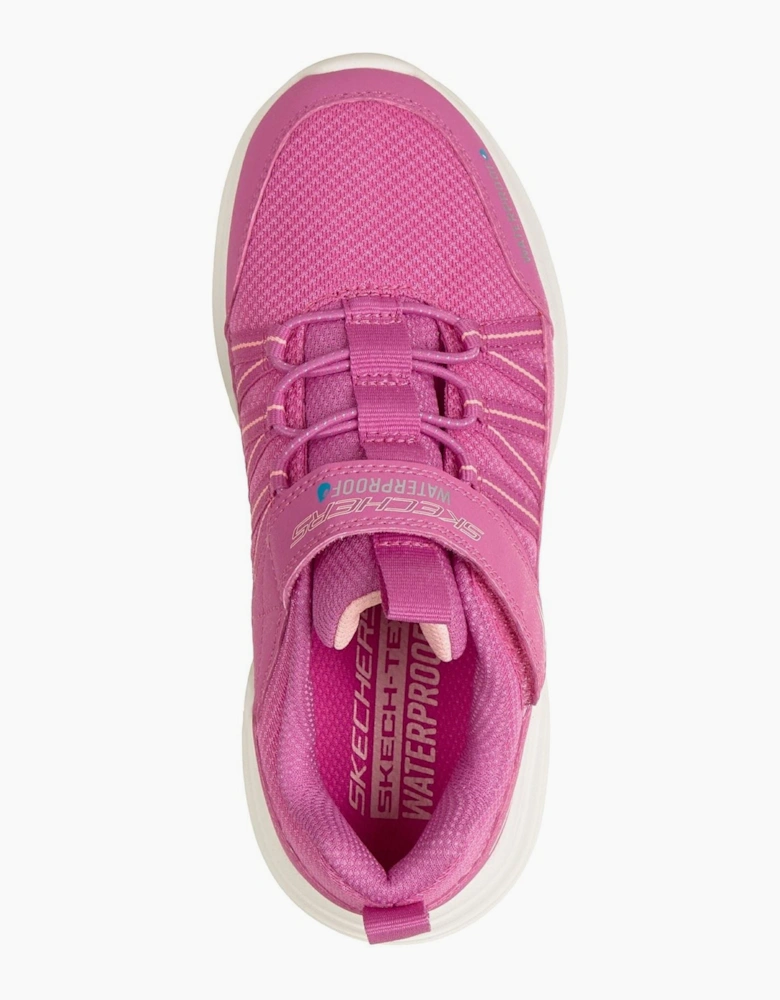 Skechers Bounder Pro Aqua Step Textile Girl's Pink/Coral Trainers