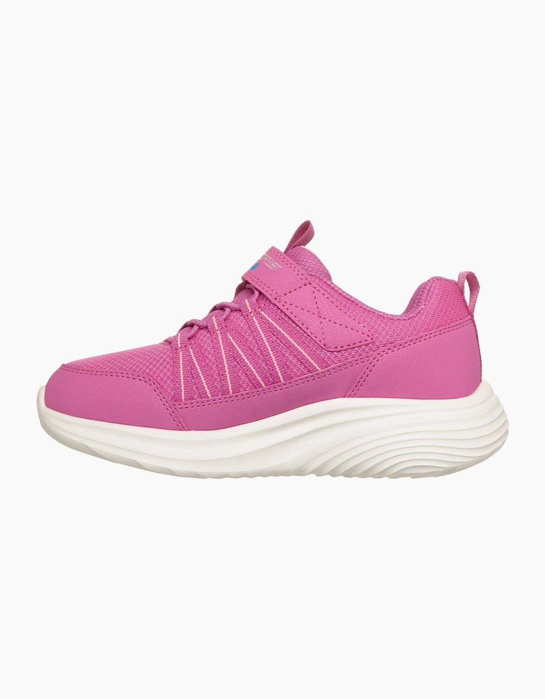 Skechers Bounder Pro Aqua Step Textile Girl's Pink/Coral Trainers