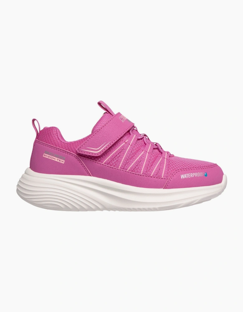 Skechers Bounder Pro Aqua Step Textile Girl's Pink/Coral Trainers