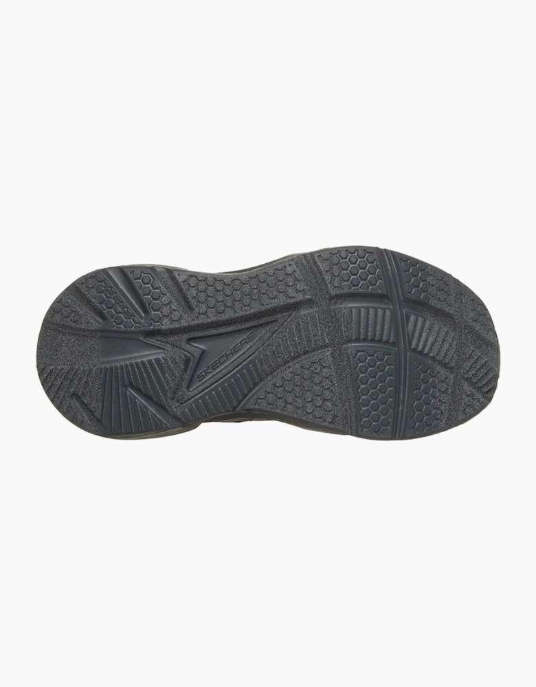 Skechers Tidal-Tech Stream Rush Textile Boy's Charcoal/Orange Trainers