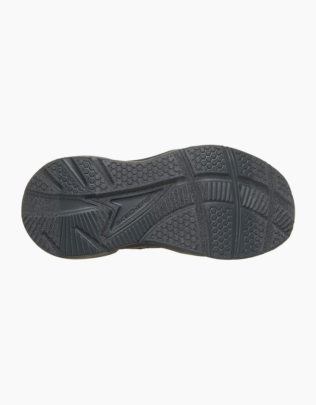 Skechers Tidal-Tech Stream Rush Textile Boy's Charcoal/Orange Trainers