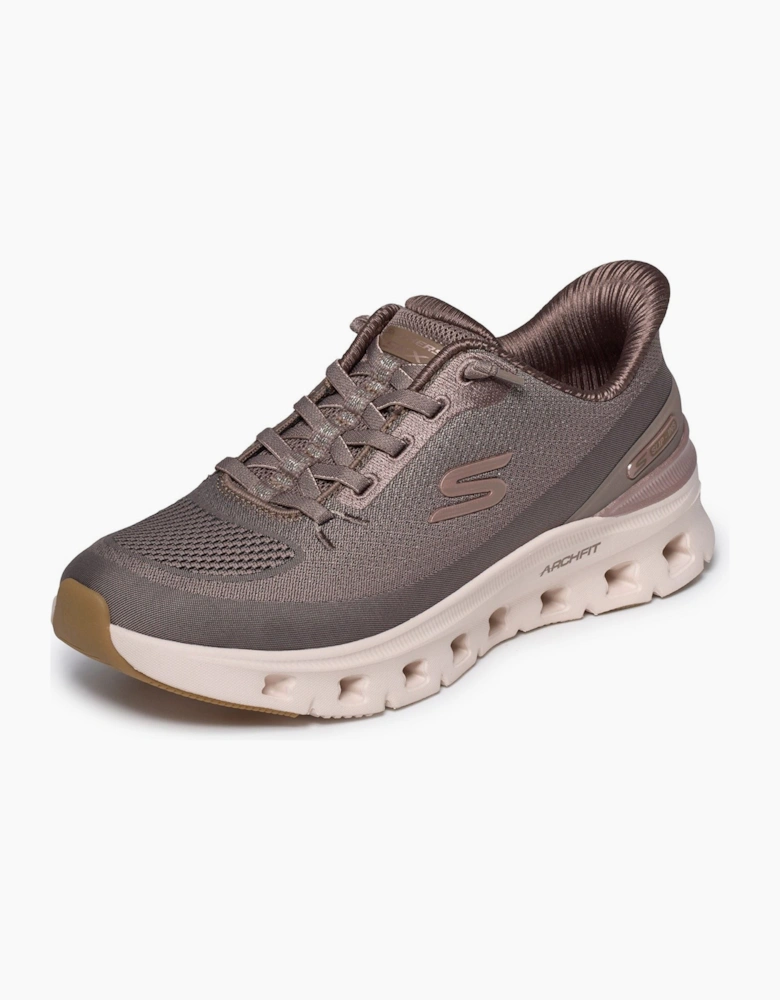 Skechers Arch Fit Glide-Step Pro Golden Pace Textile Women's Brown/Gold Trainers