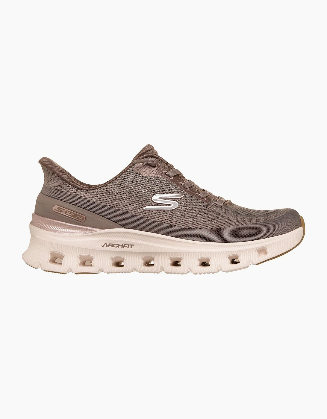 Skechers Arch Fit Glide-Step Pro Golden Pace Textile Women's Brown/Gold Trainers