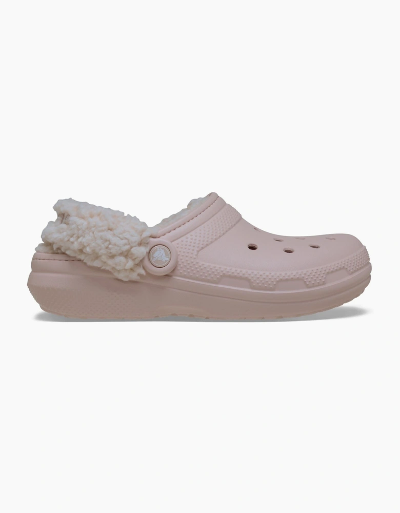 Crocs Classic Fleece Lined Polyester Blend Women's Quartz Clogs