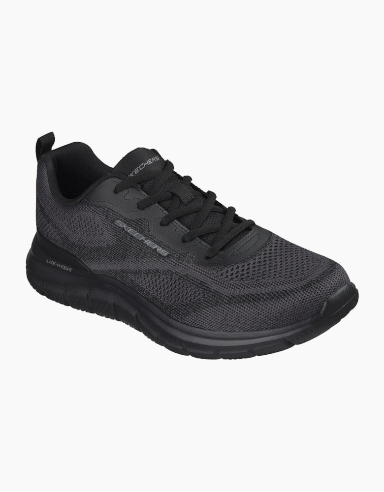 Skechers Track Pohlter Textile Men's Black Trainers