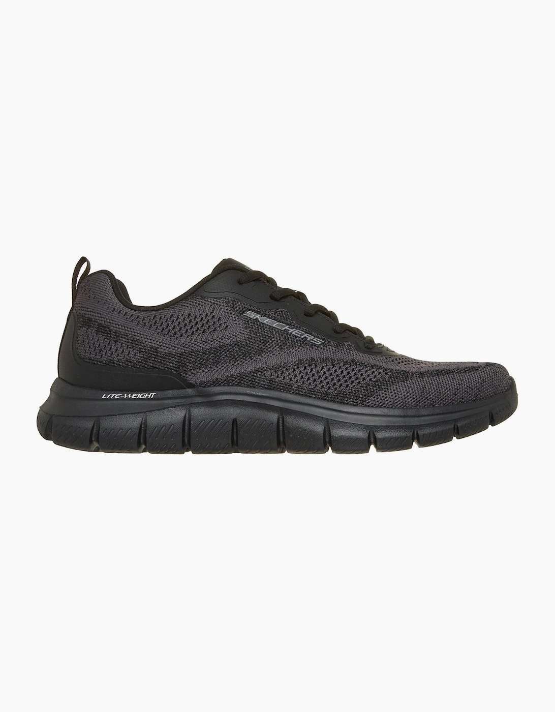 Skechers Track Pohlter Textile Men's Black Trainers
