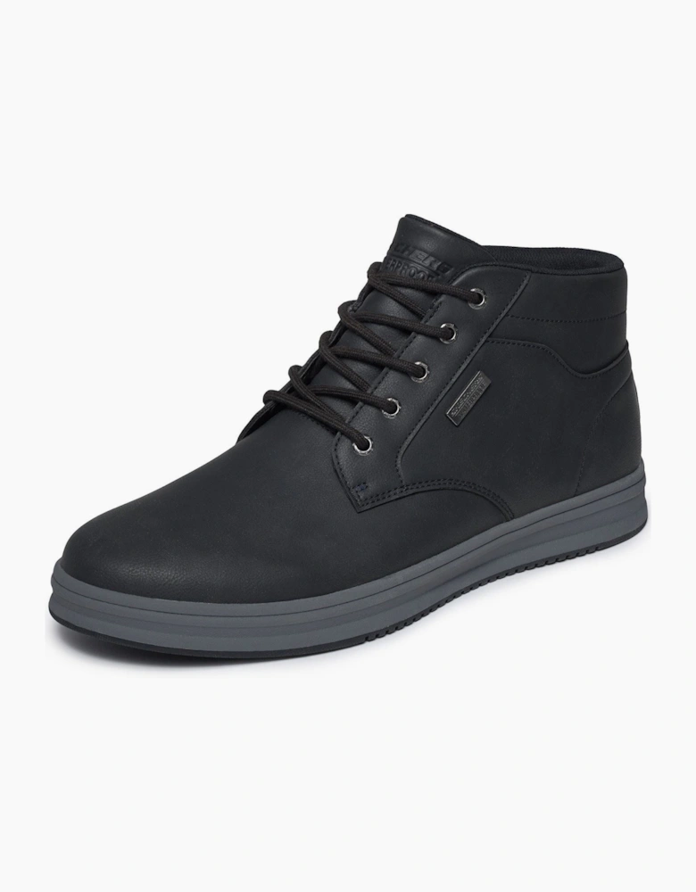 Skechers Palmiro Wallace Men's Black Ankle Boots