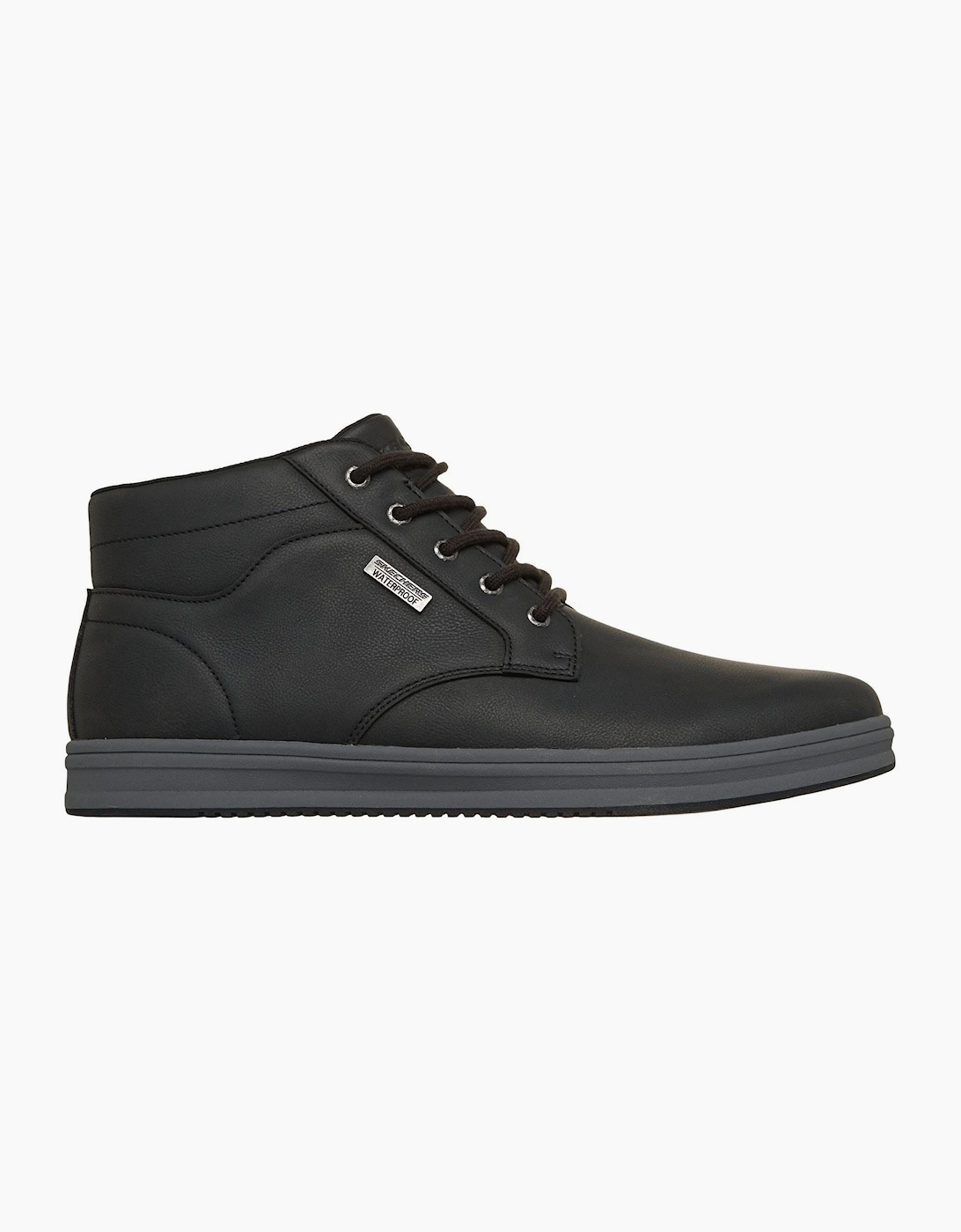 Skechers Palmiro Wallace Men's Black Ankle Boots
