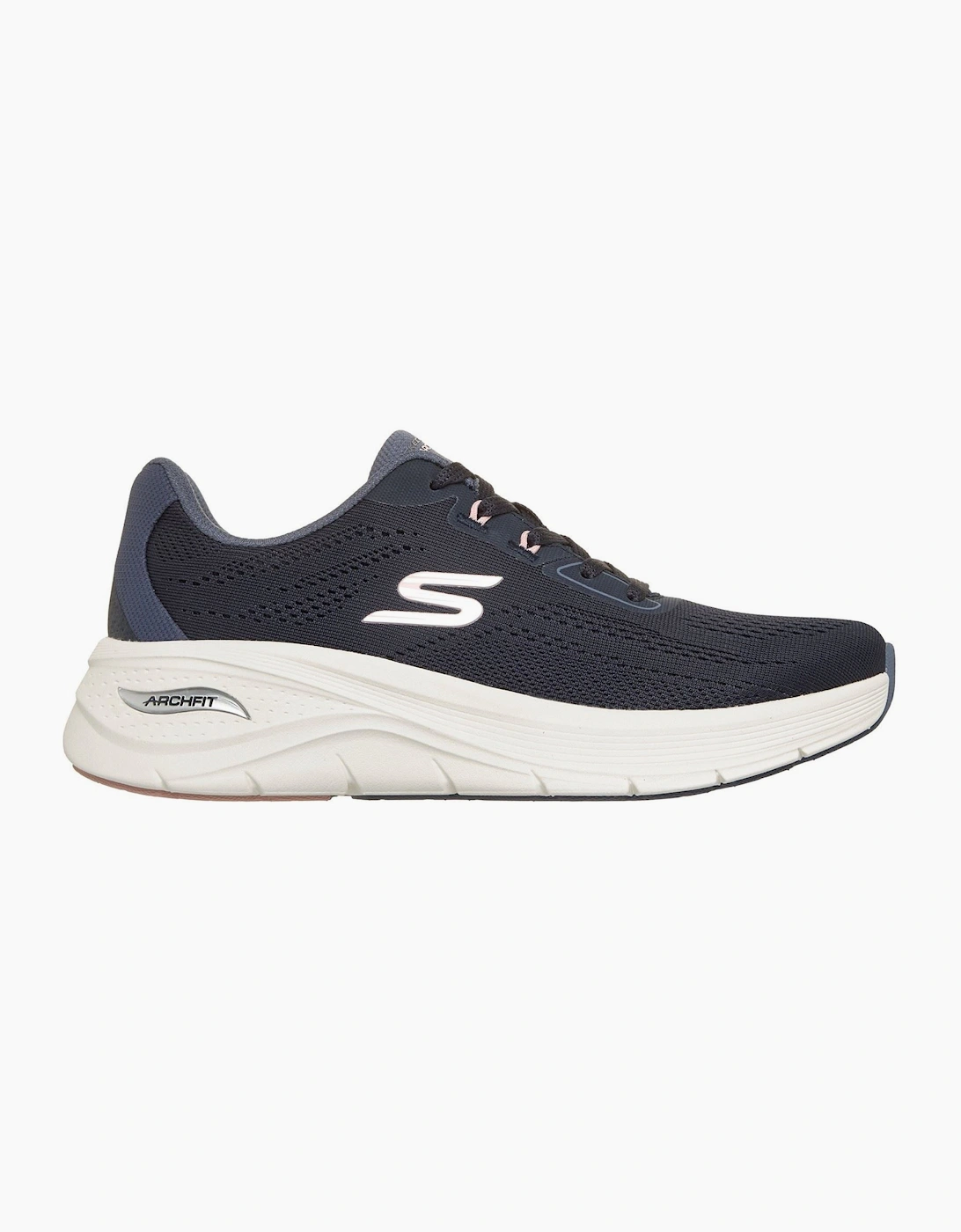 Skechers Arch Fit 3.0 Easy Flow Textile Women's Navy Trainers