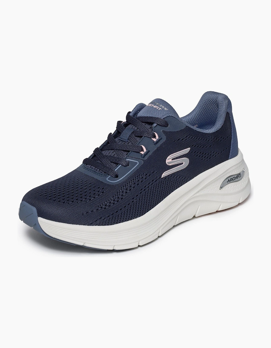 Skechers Arch Fit 3.0 Easy Flow Textile Women's Navy Trainers