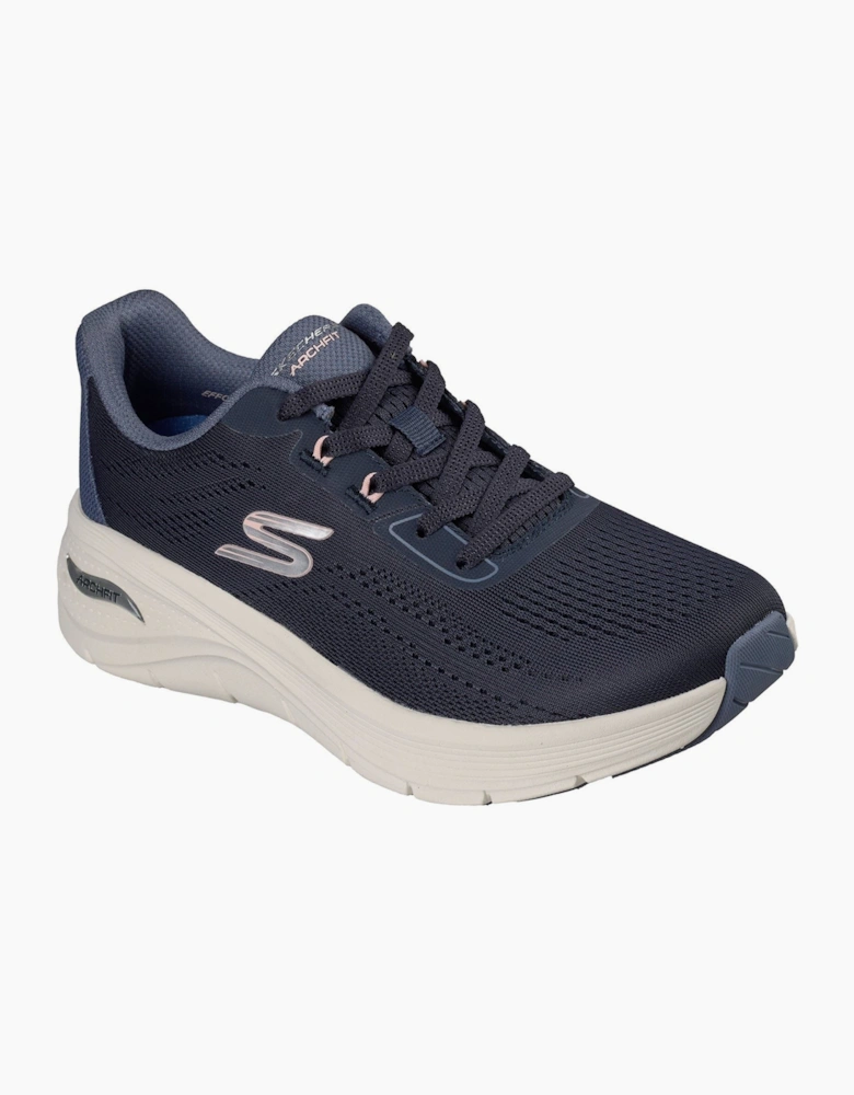 Skechers Arch Fit 3.0 Easy Flow Textile Women's Navy Trainers