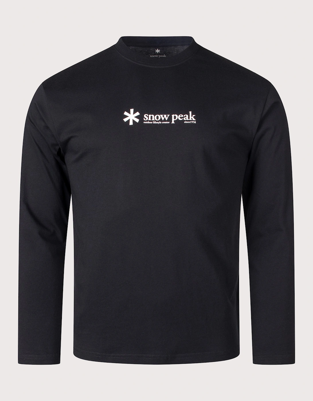 Regular Fit Soft Cotton Logo Long Sleeve T-Shirt