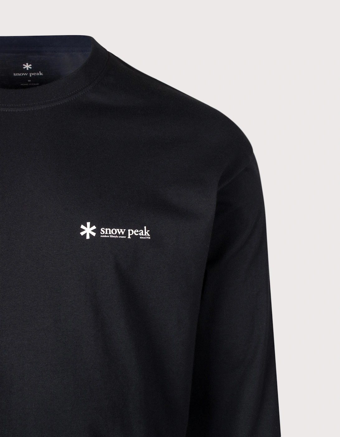 Relaxed Fit Long Sleeve Logo T-Shirt