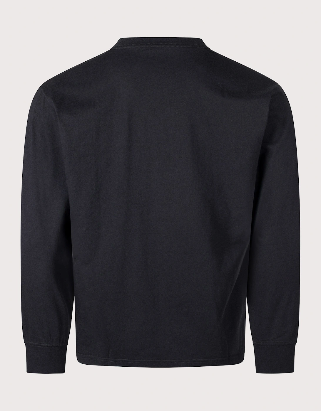 Relaxed Fit Long Sleeve Logo T-Shirt