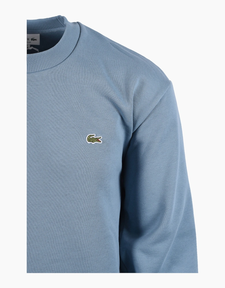 LACOSTE SWEATSHIRT MID BLUE
