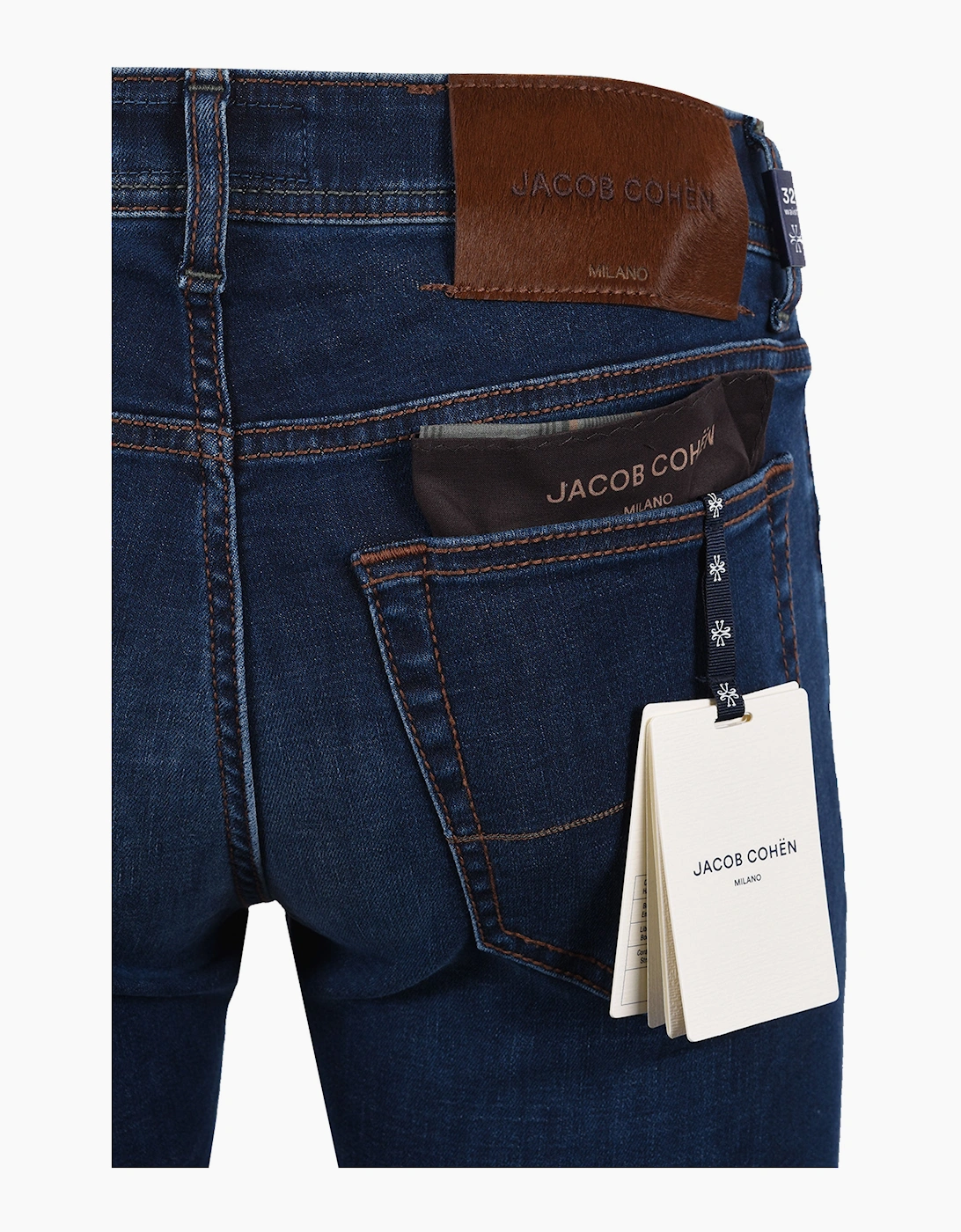 JACOB COHEN NICK JEANS DARK DENIM