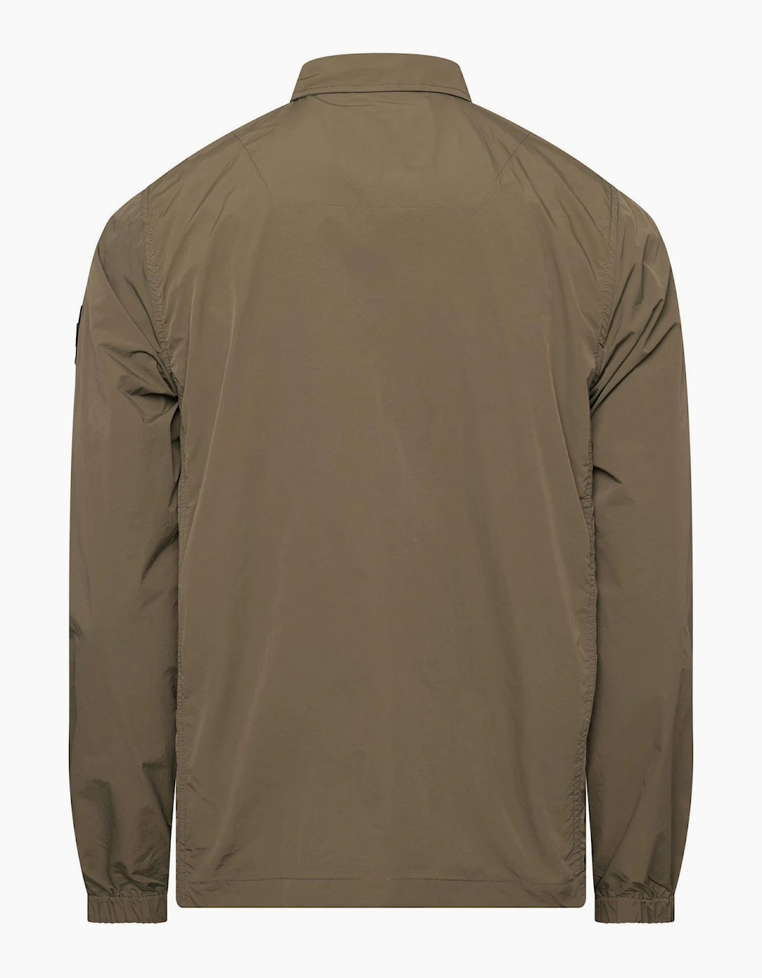 Granville Solid Patterned Flap Pocket Overshirt