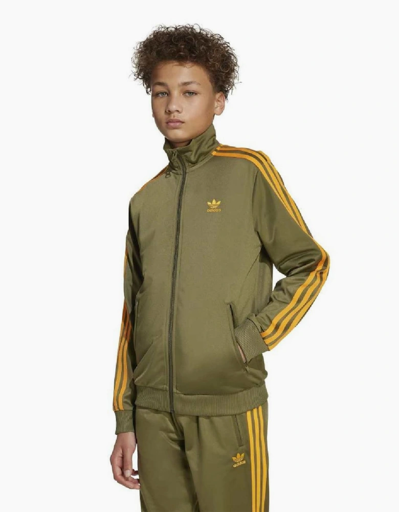 Adicolor Junior High Neck Long Sleeve Athletic Top