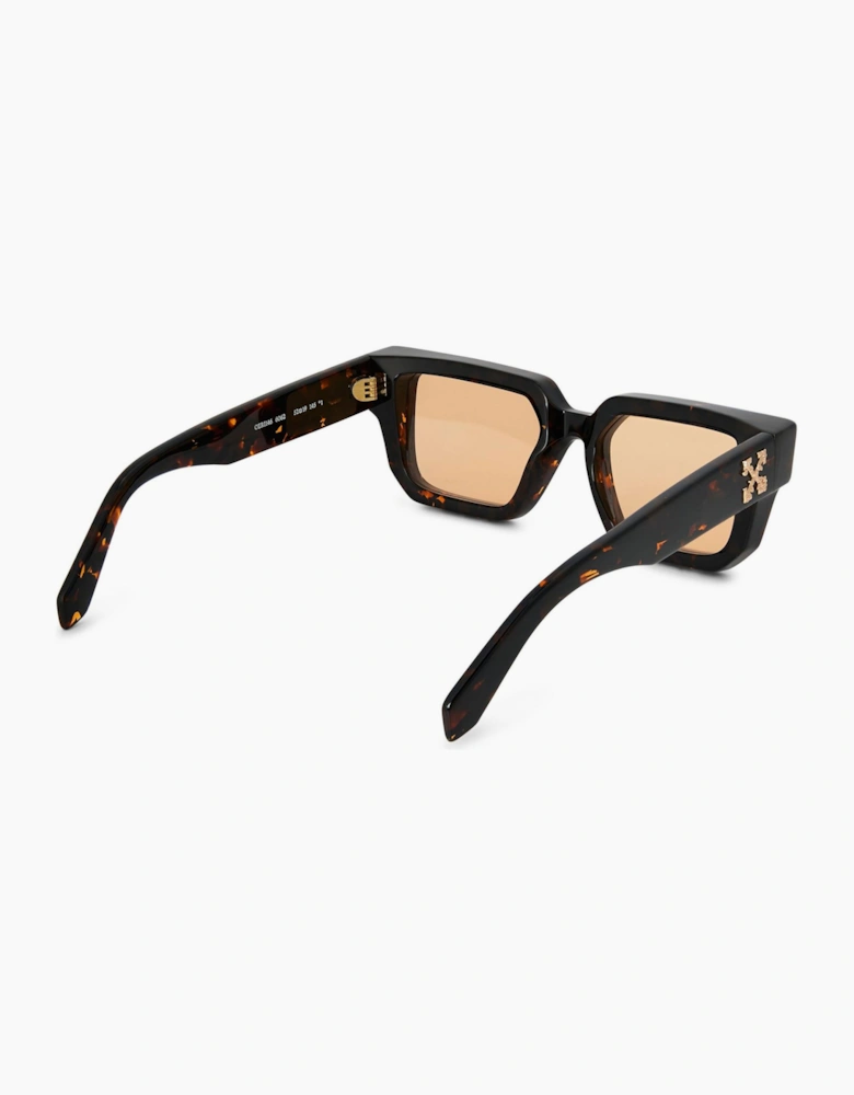 Stone Rectangle Full Rim Sunglasses