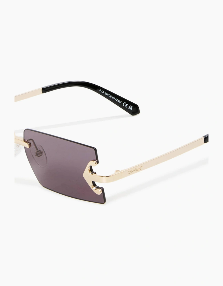 Surprise Rectangle Rimless Sunglasses