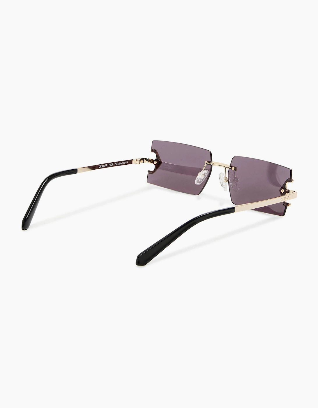 Surprise Rectangle Rimless Sunglasses