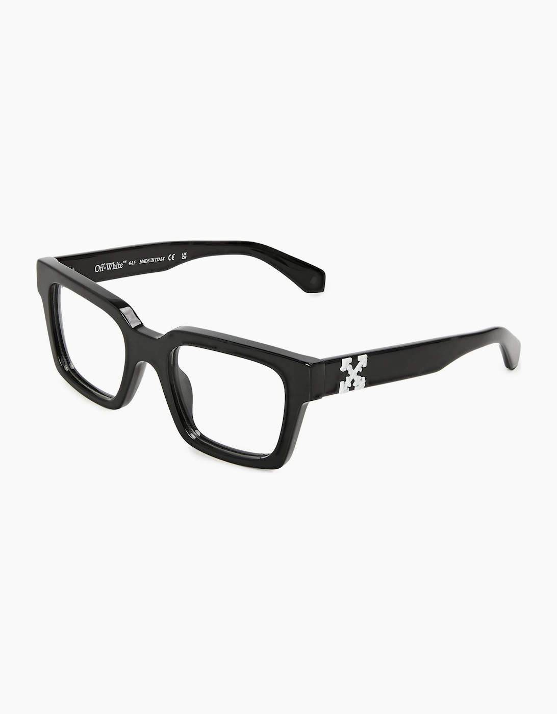 Off-White Men's Black Blue Off Clip On Sunglasses - Size One Size